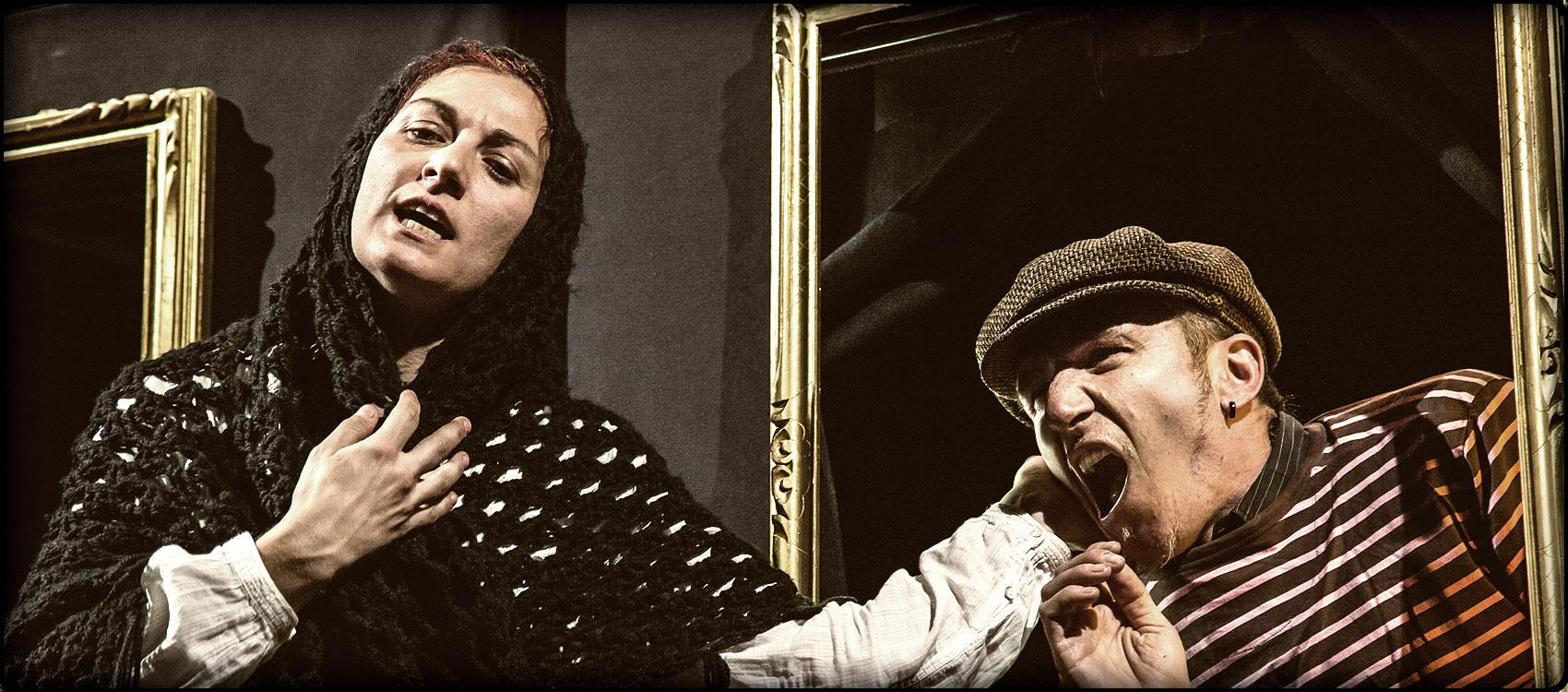 Teatri della Viscosa - I treni della felicità - Spettacolo teatrale - Mamma Roma ai treni in partenza