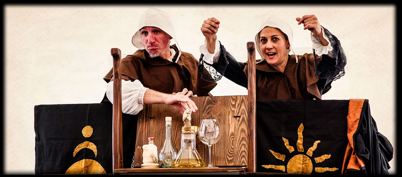 Teatri della Viscosa - Redivino Alchemico - I Monaci